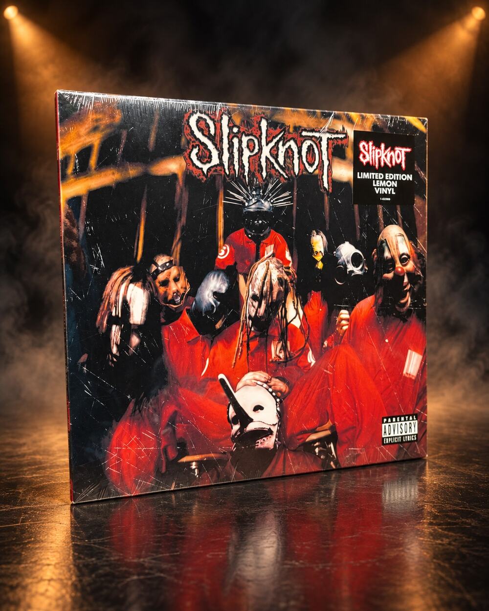 Slipknot Self-Titled Lemon Yellow Vinyl LP Limited Edition Nu Metal NEW
